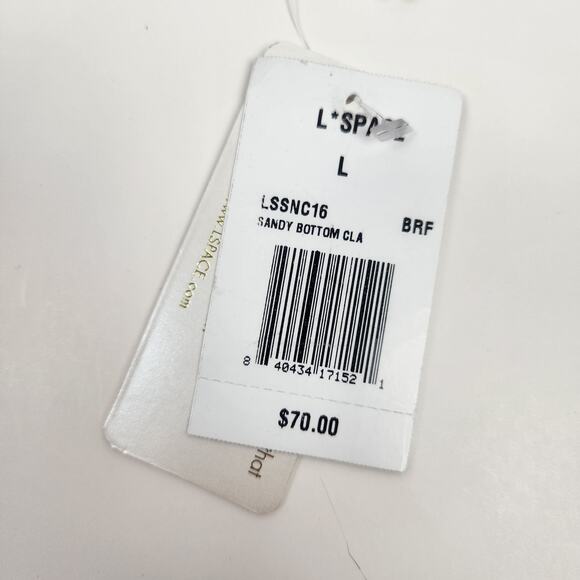 L*Space Sandy Bikini Bottom in Bright Fuchsia Pink Size Large NWT - Picture 4 of 5